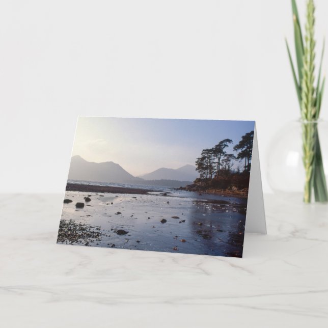 Cartão Friar's Crag Dergo Water England (Frente)