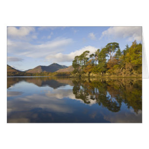 Cartão Friars Crag, Derwentwater, Distrito dos Lagos,