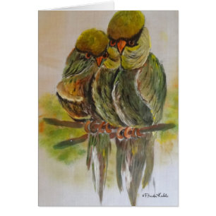 Cartão Frida Kahlo Painted Birds