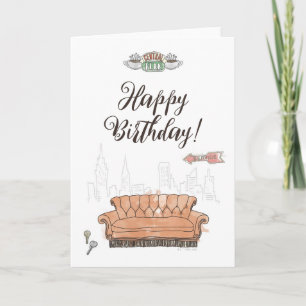 Cartão FRIENDS™   Aniversário do Central Perk