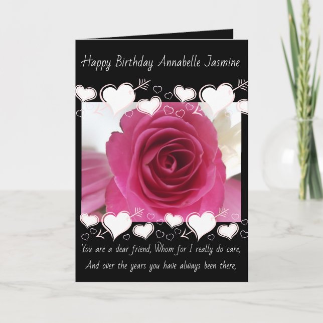 Cartão friends card for Birthdays (Frente)