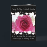 Cartão friends card for Birthdays<br><div class="desc">A Birthday card to send long time friends who have always been there to help and chat with life happy times.</div>