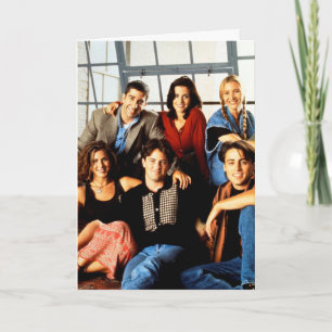 Cartão FRIENDS™   Elenco Sentado no Apartamento de Monica
