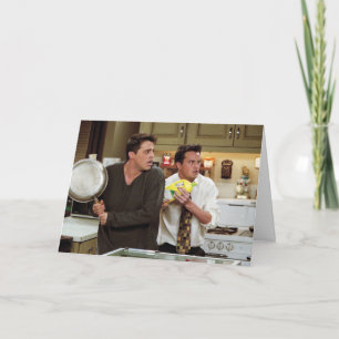 Cartão FRIENDS™   Joey & Chandler Scared