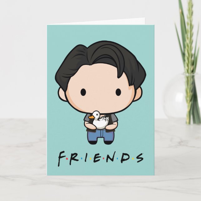 Cartão FRIENDS™ | Joey Chibi (Frente)