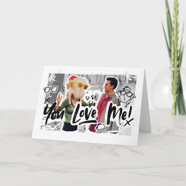 Cartão FRIENDS™ | Peru de Ação de Graças Monica (Frente)