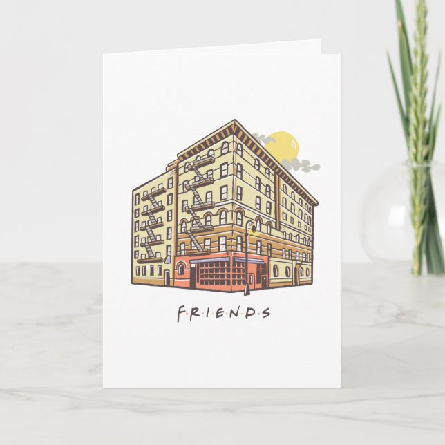 Cartão FRIENDS™ | Prédio do Apartamento da Monica (Frente)