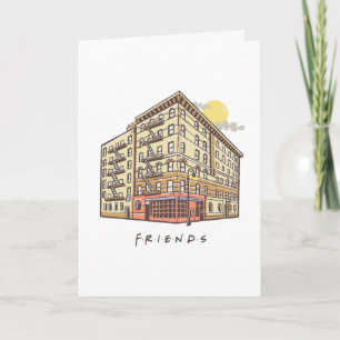 Cartão FRIENDS™   Prédio do Apartamento da Monica