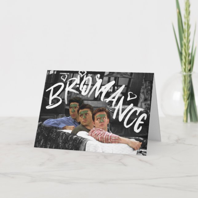 Cartão FRIENDS™ | Ross, Joey, & Chandler Bromance (Frente)