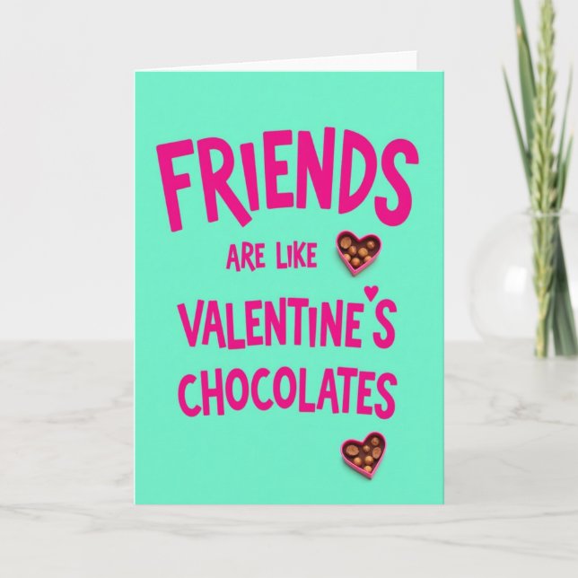 Cartão Friends Sweet As Chocolate Card (Frente)