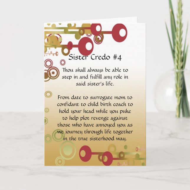 Cartão Friendship (Frente)