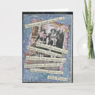 Cartão Friendship Box Collage Card