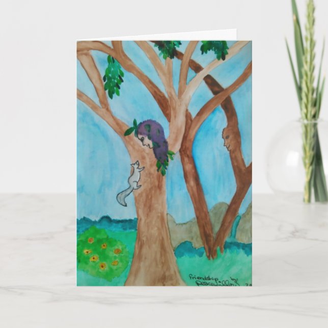 Cartão friendship... by peacewillow (Frente)