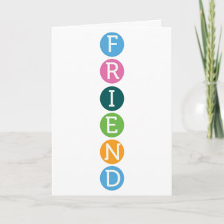 Cartão Friendship Card