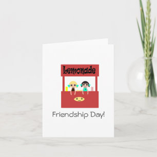Cartão Friendship Day: Lemonade Stand