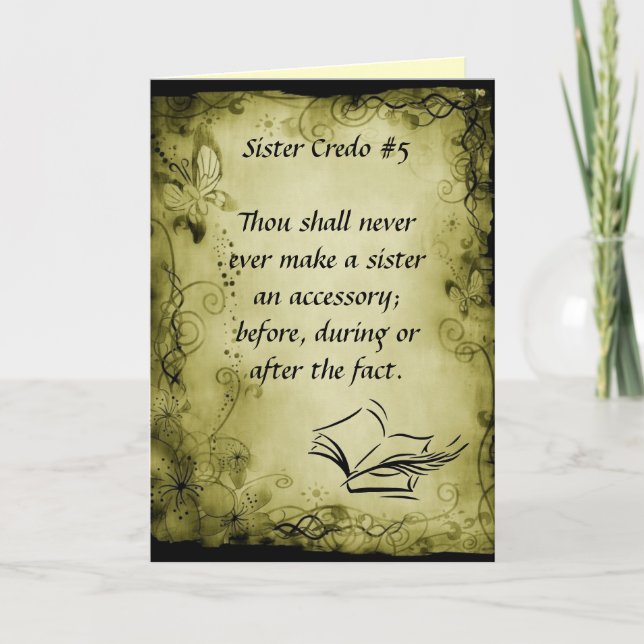 Cartão Friendship-I'm Sorry (Frente)