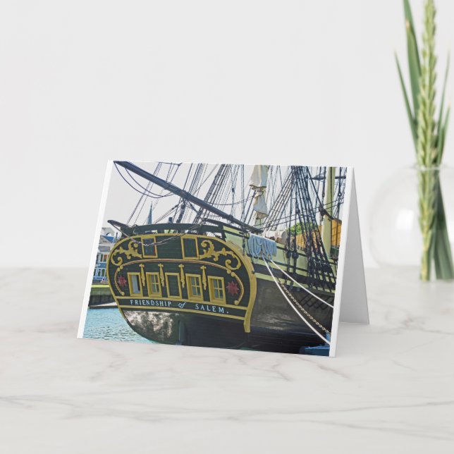 Cartão Friendship of Salem (Frente)