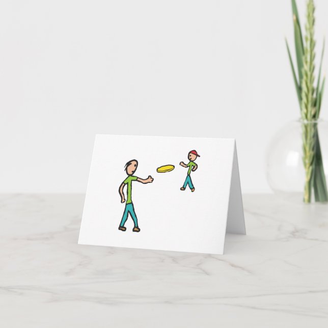 Cartão Frisbee (Frente)