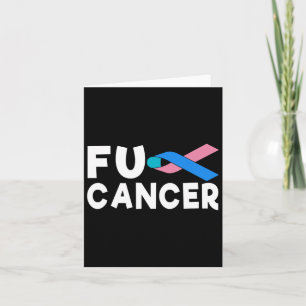Cartão Friso de Cancer de Luta do cancer 21