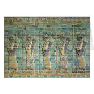 Cartão Friso dos arqueiros