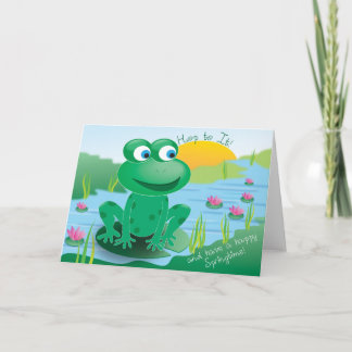 Cartão Froggy - Greeting Card