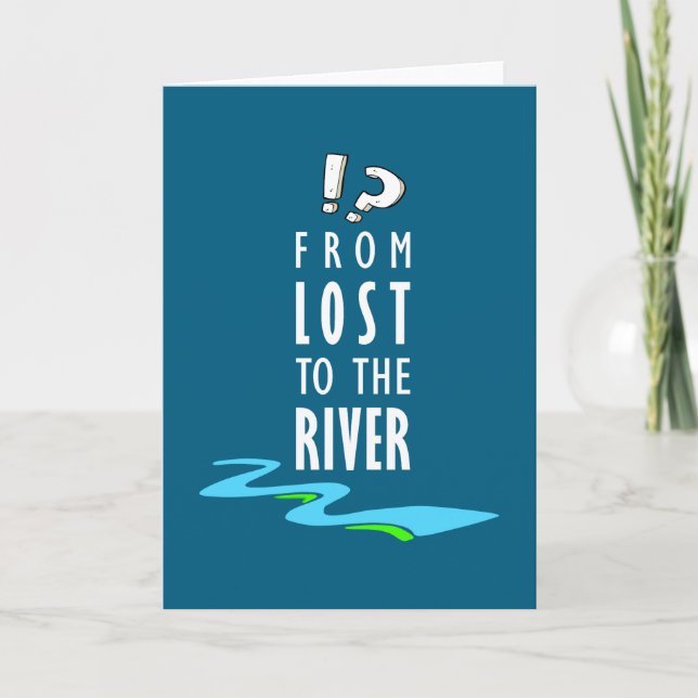Cartão From lost to the river (Frente)