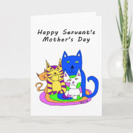 Cartão From The Cats Mother's Day Card