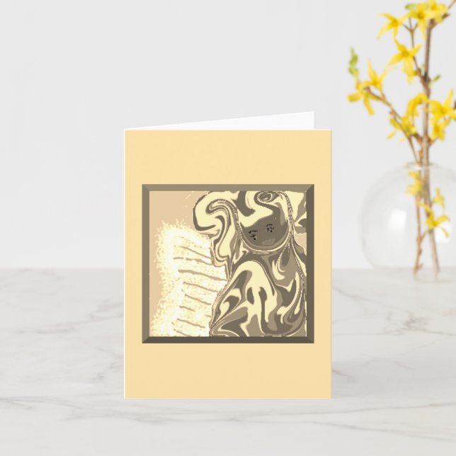 Cartão From the Tooth Fairy Note Card (Flor Amarela)