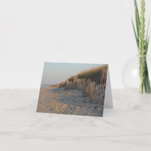 Cartão Fronteira de praia