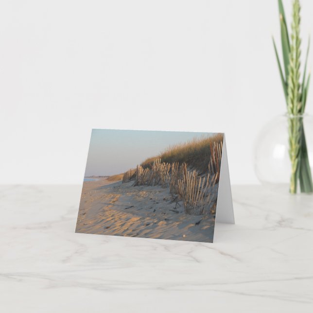 Cartão Fronteira de praia (Frente)