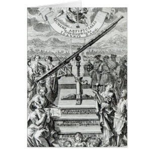 Cartão Frontispiece 'Oculus Artificialis