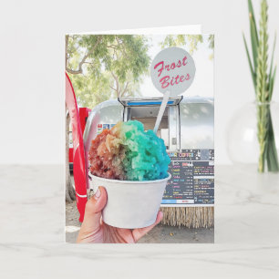 Cartão Frost Bite Seaside Florida 30A Watercolor