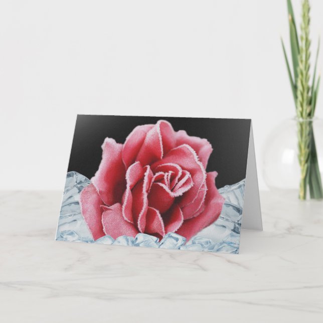 Cartão Frozen Rose Cards (Frente)