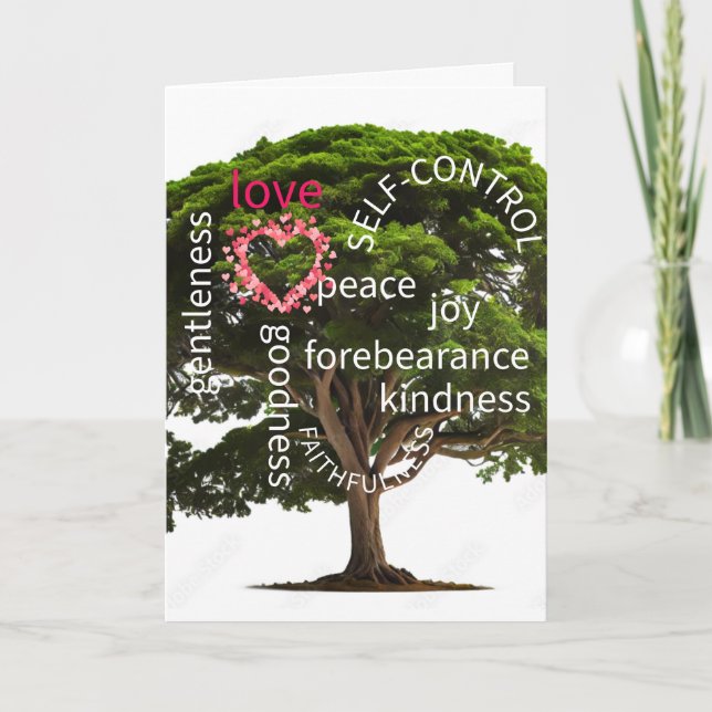 Cartão Fruta da placa espirituosa (Frente)