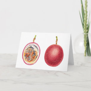 Cartão Fruta de Paixão Red Lilikoi