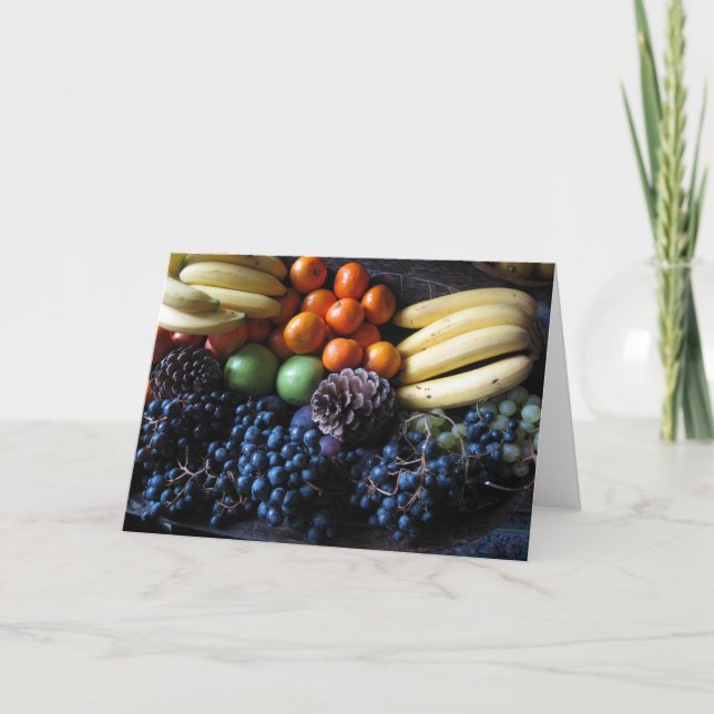 Cartão Fruta do francês (Frente)