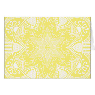 Cartão Fruta Estrela Mandala