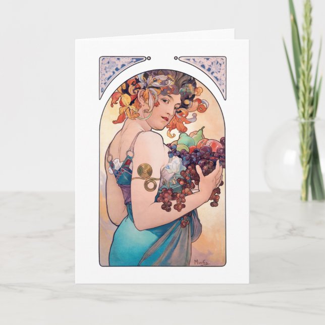 Cartão Fruta, Mucha (Frente)