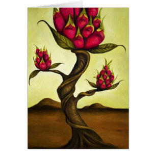 Cartão Fruta Tree1 do dragão