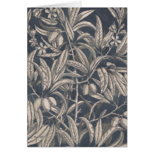 Cartão Fruta Vintage e Floral I