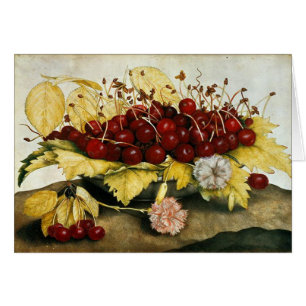 CARTÃO FRUTAS DA ESTAÇÃO / CEREJAS E CRAVOS