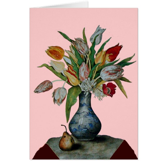 CARTÃO FRUTAS DA SEASON - TULIPS (Frente)