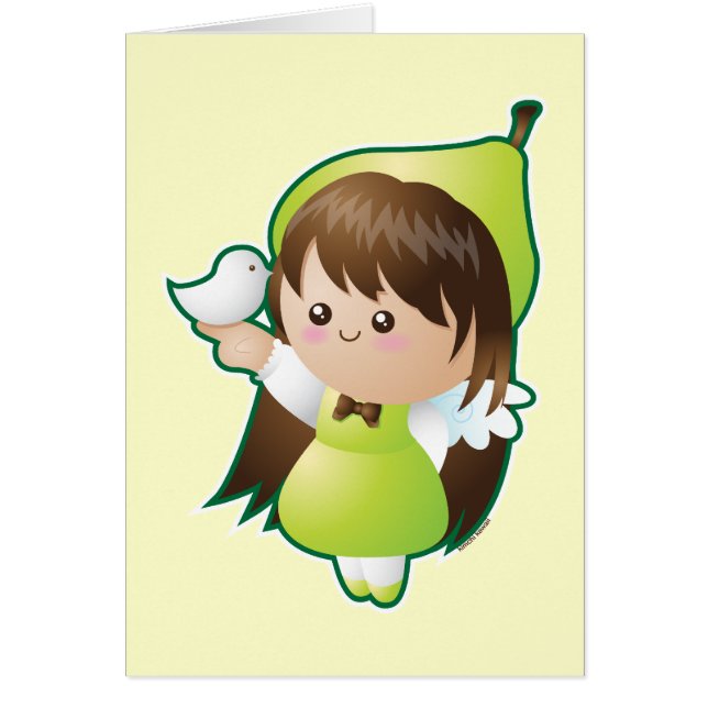 Cartão Frutas do espírito: Paz (Frente)