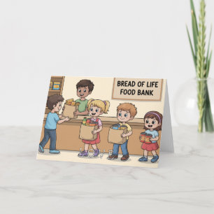 Cartão Fruto do Espírito: Amor Infantil
