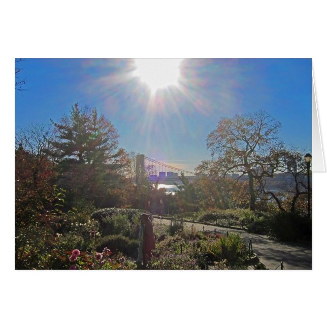 Cartão Ft. Tryon Park Sun 5x7 (Frente Horizontal)