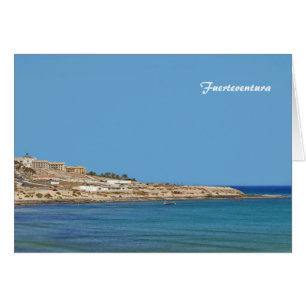 Cartão Fuerteventura