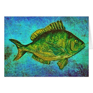 Cartão Fuga da pesca