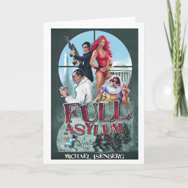 Cartão Full Asylum Greeting Card (Frente)