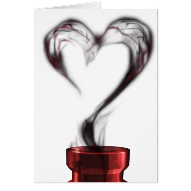 Cartão fumaça de poção amorosa (Frente)