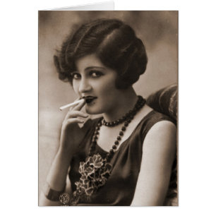 Cartão Fumar um Cigarro